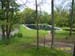 View of pool from porch
